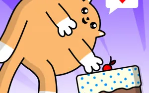 Cats Love Cake